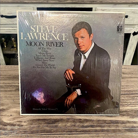 Steve Lawrence Moon River Vinyl Record - Picture 1 of 1